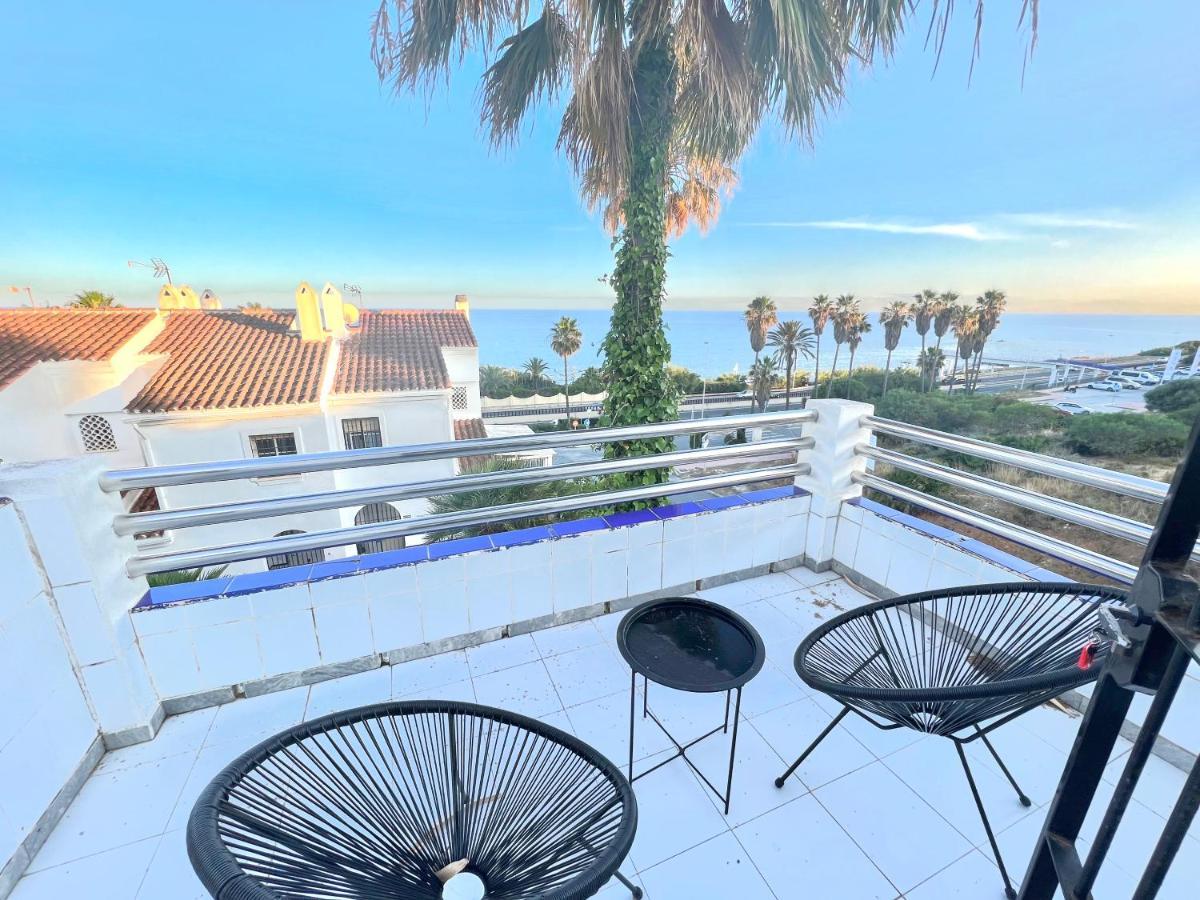 Fabulous Vacation In A 2 Bedroom Townhouse With 2 Terraces Overlooking The Sea, Suitable For 6 People 3 Swimming Pools Tennis And 200 Mts From The Sea El Faro Eksteriør bilde